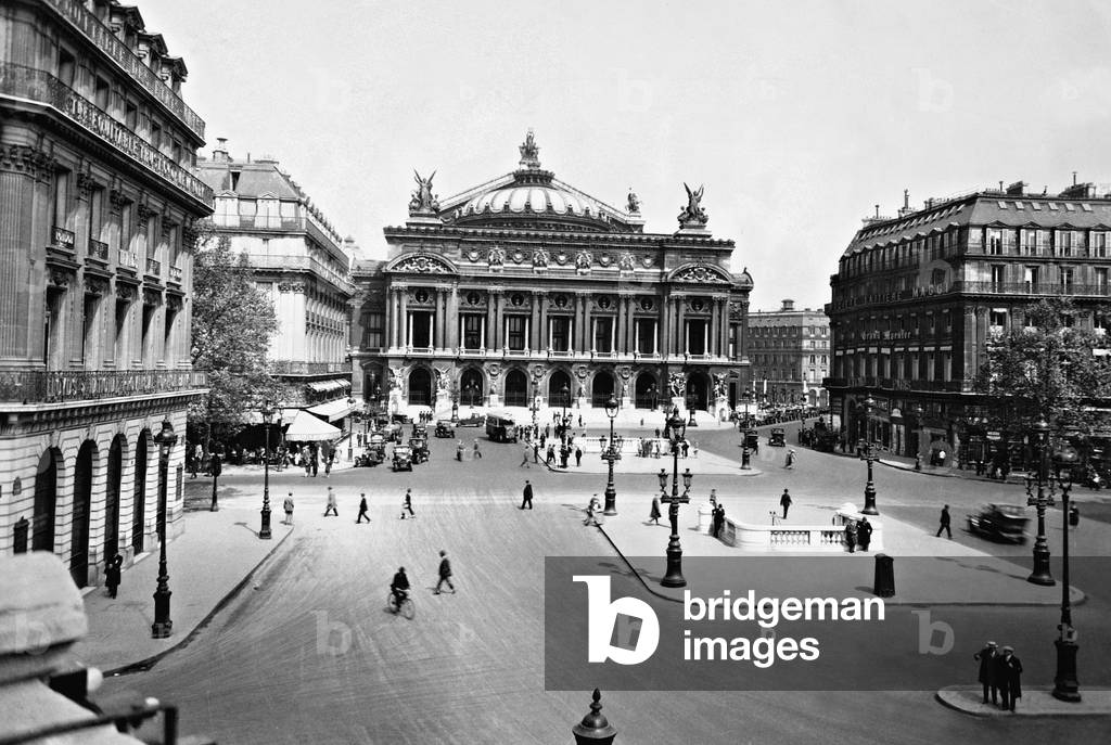 Place de l'Opera, 1931 (b/w photo)
