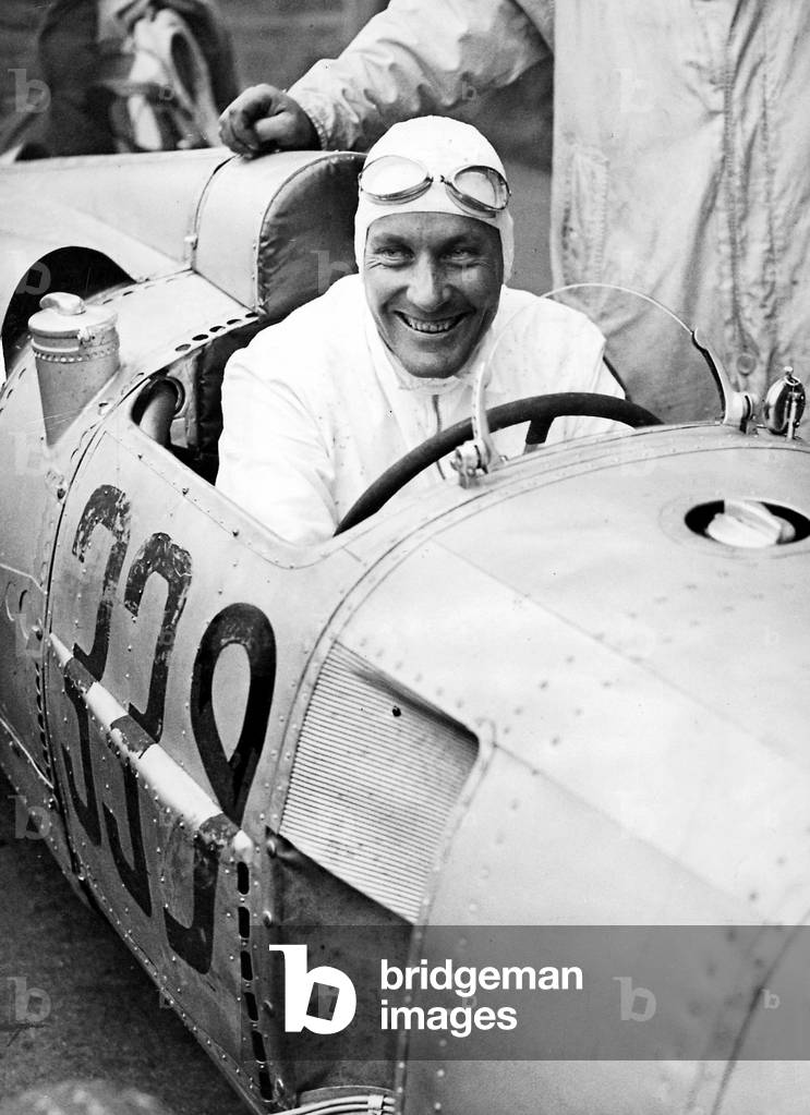 Racer Hans Stuck, 1934 (b/w photo)