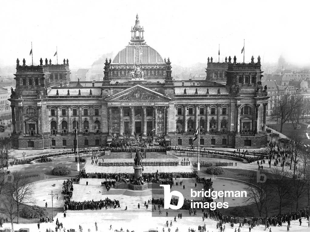 The Reichstag 1928 (b/w photo)