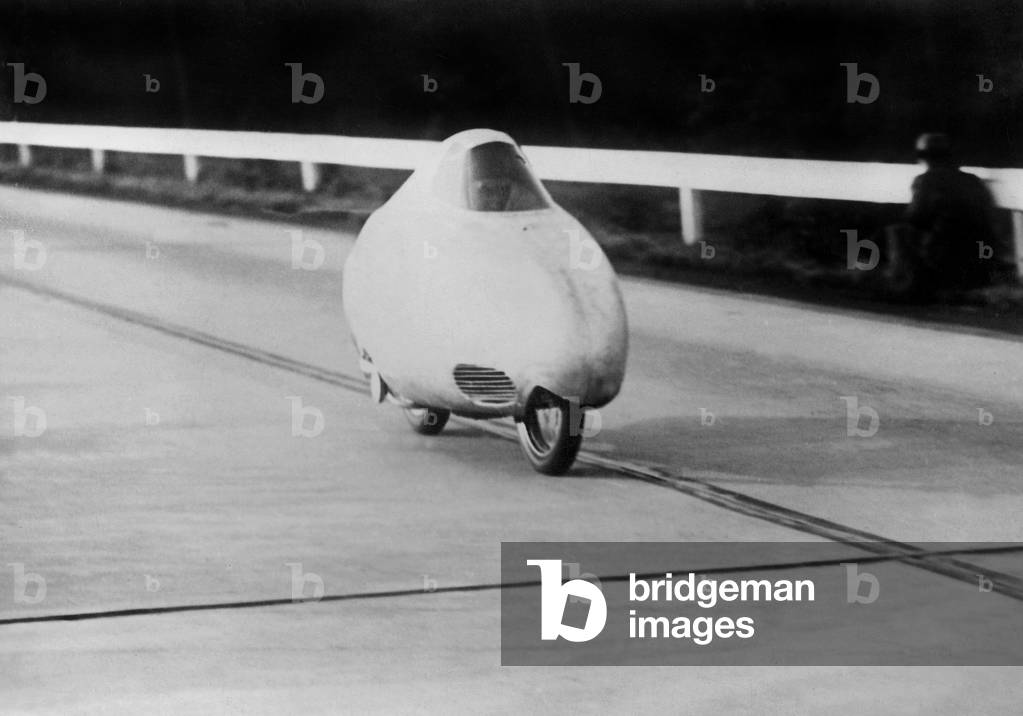 Ernst Henne, 1936 (b/w photo)