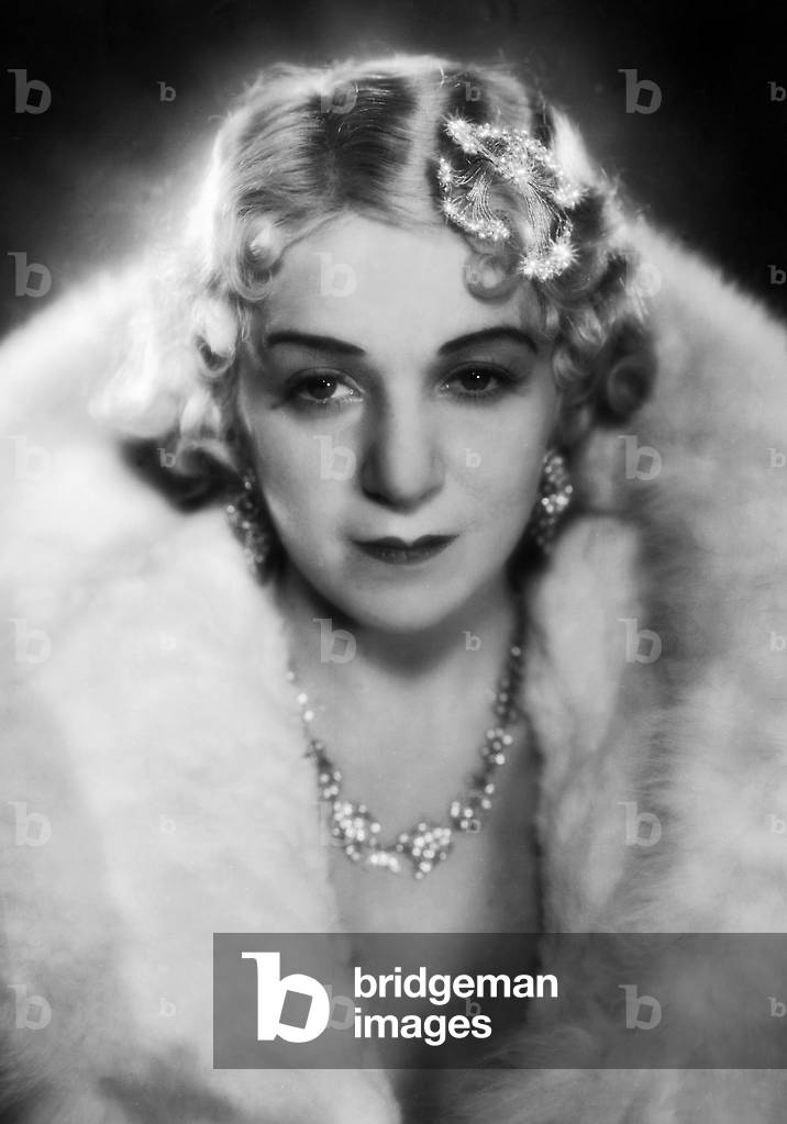 Gitta Alpar in 'Gitta Discovers Her Heart', 1932 (b/w photo)