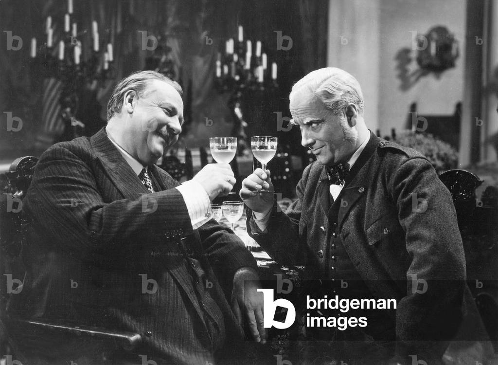 Leo Slezak and Hermann Thimig in 'Ride in the youth', 1935 (b/w photo)