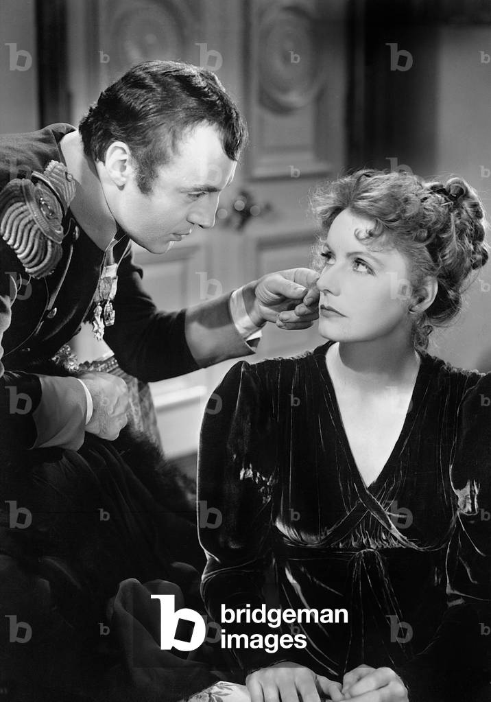Charles Boyer and Greta Garbo in 'Maria Walewska, 1937 (b/w photo)