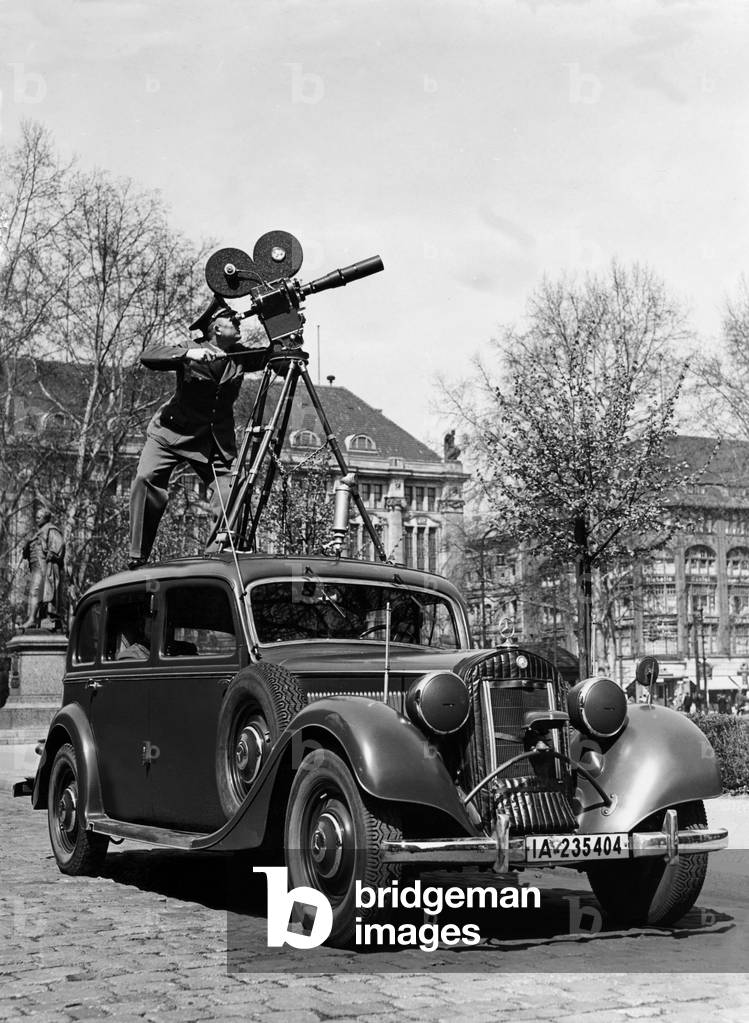 A car of the propaganda company, 1941 (b/w photo)