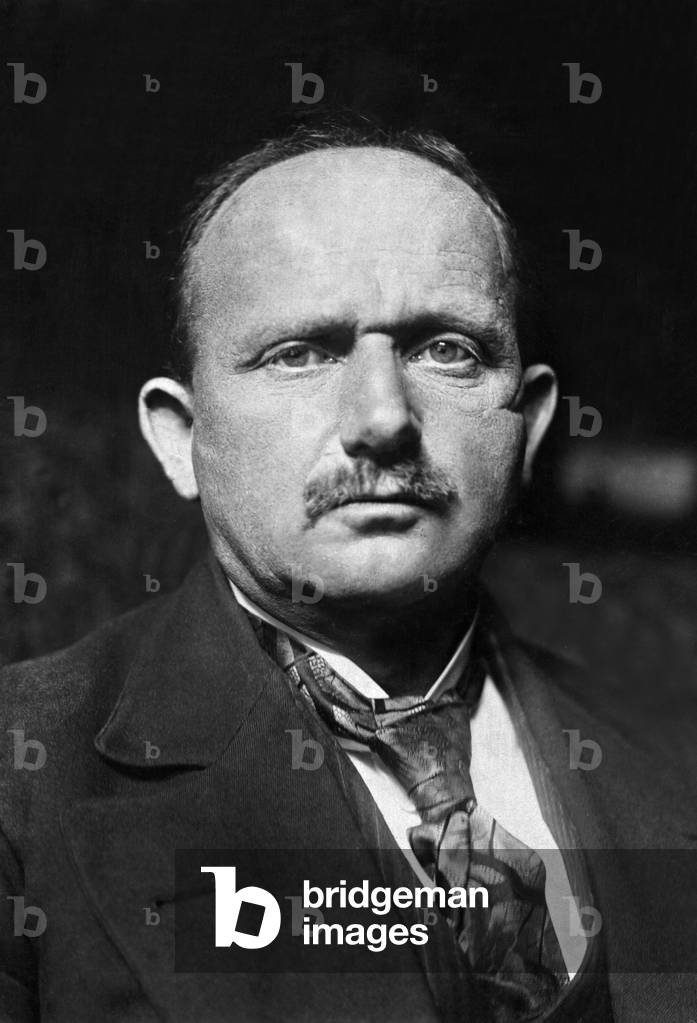 Hans Fischer, 1931 (b/w photo)