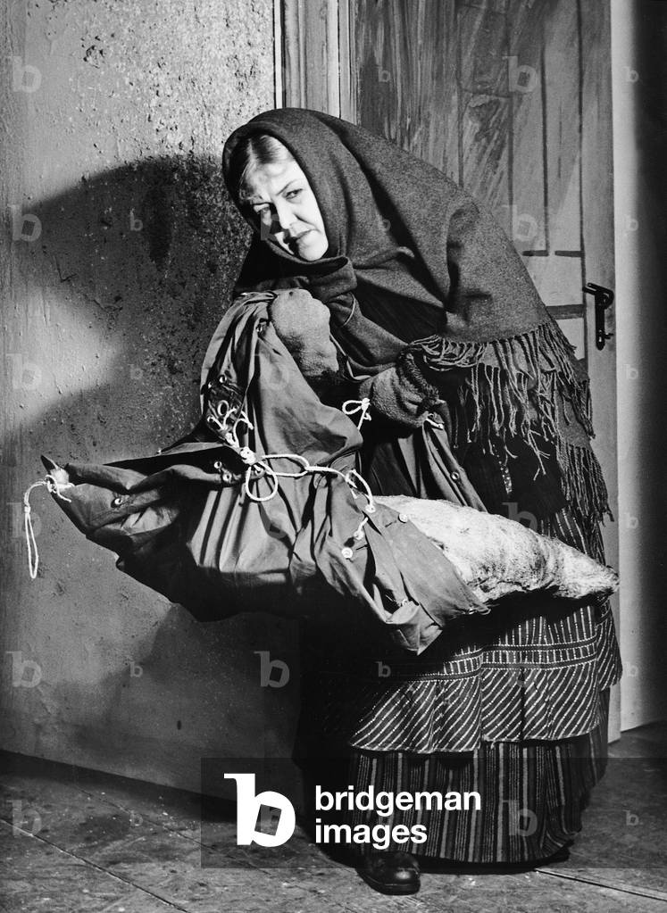 Ida Wuest in 'The Beaver Coat', 1935 (b/w photo)