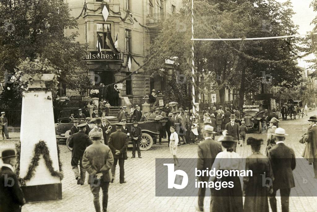 The German house in Marienwerder, around 1920