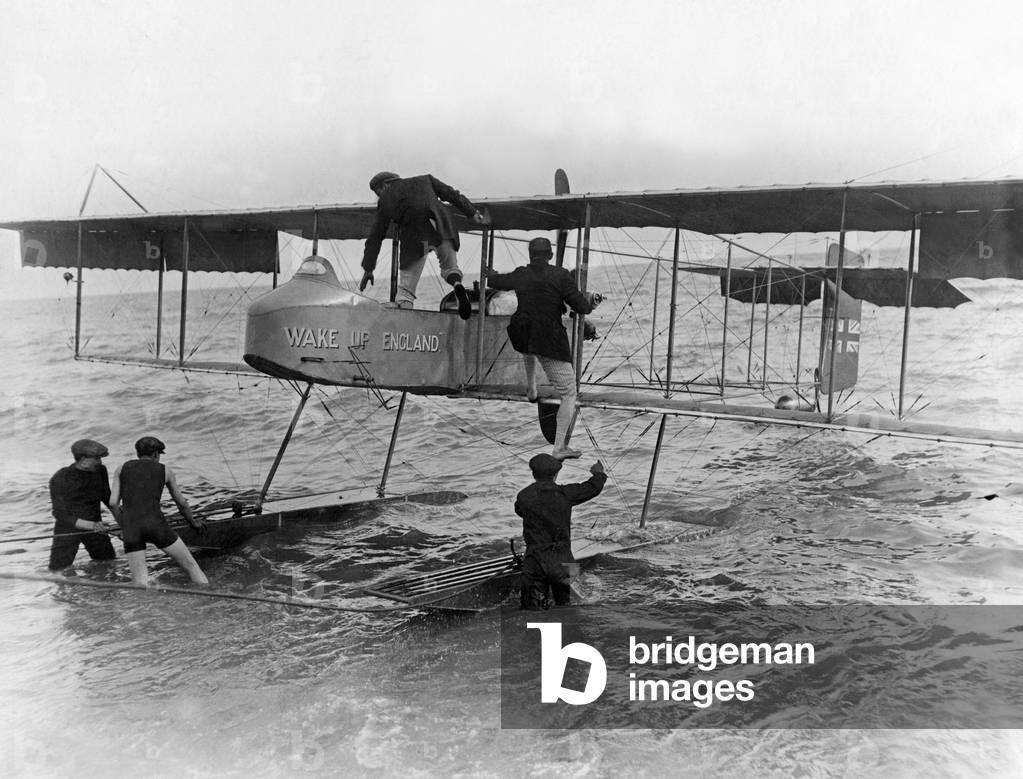 Claude Grahame-White, 1912 (b/w photo)