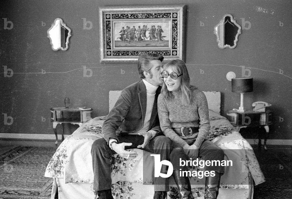 Rudi Carrell, 1971 (b/w photo)