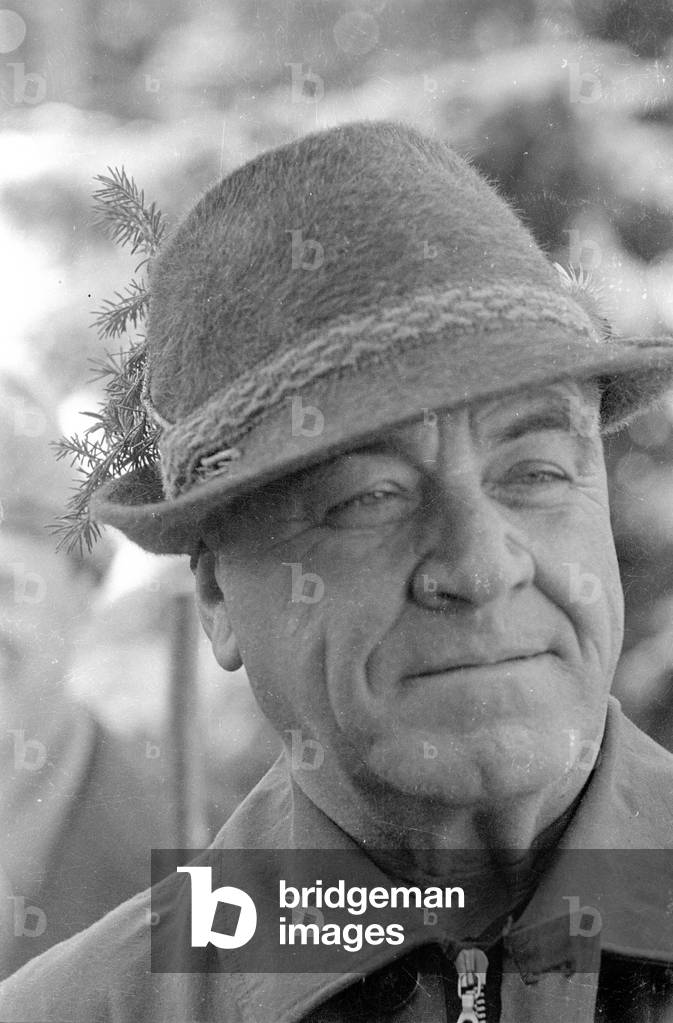 Ion Gheorghe Maurer in Austria, 1965 (b/w photo)