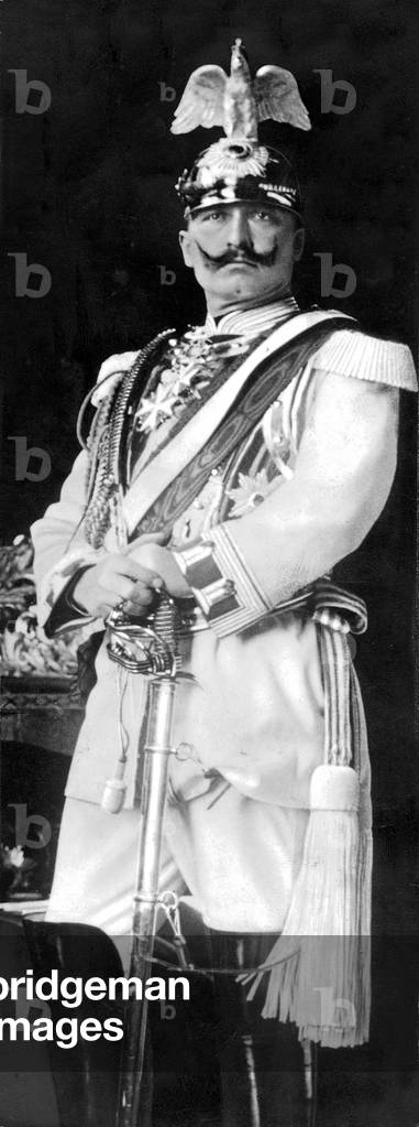 Emperor Wilhelm II (b/w photo)