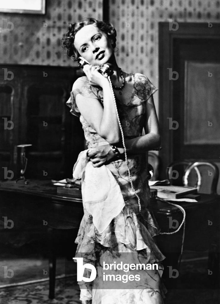 Gina Falckenberg in 'The eternal three words', 1935 (b/w photo)
