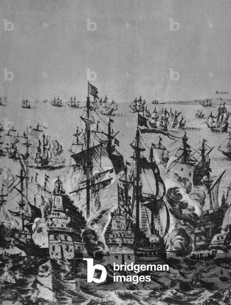 Armada, 1588 (b/w photo)