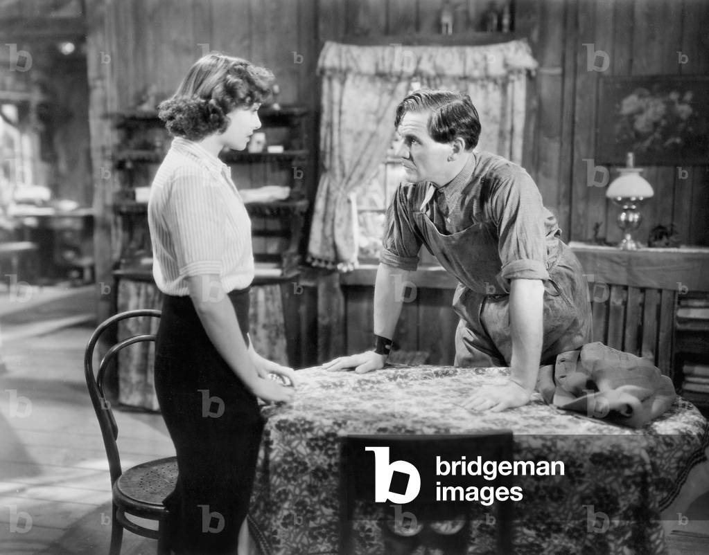 Hertha Feiler and Attila Horbiger in 'Women in the stream', 1939 (b/w photo)