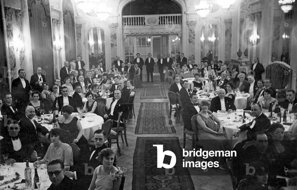 The Esplanade Hotel in Berlin (b/w photo)