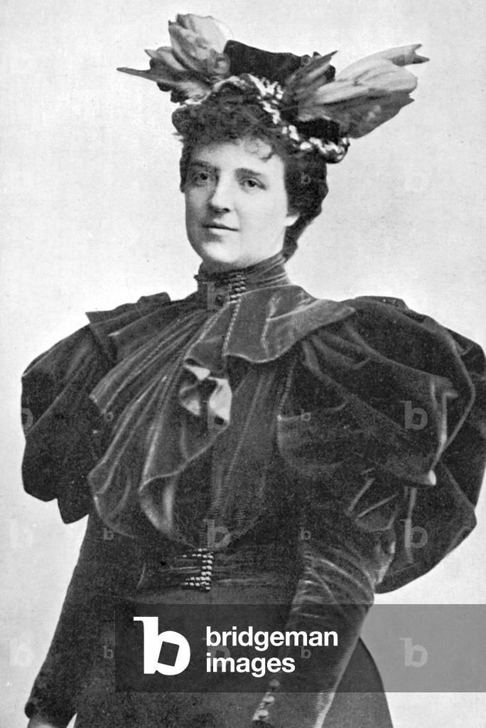 Queen Marie Amelie of Portugal (b/w photo)