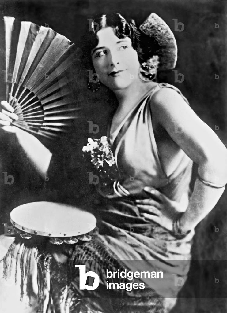 Geraldine Farrar in 'Carmen' (b/w photo)