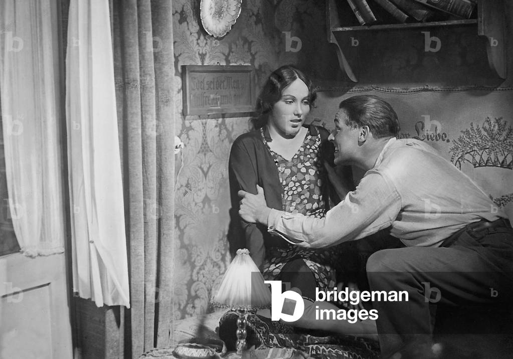 Brigitte Horney and Aribert Mog in 'Farewell', 1930 (b/w photo)