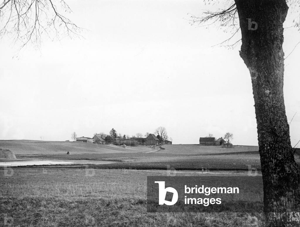 View of the border town of Klein-Thymaur, 1939