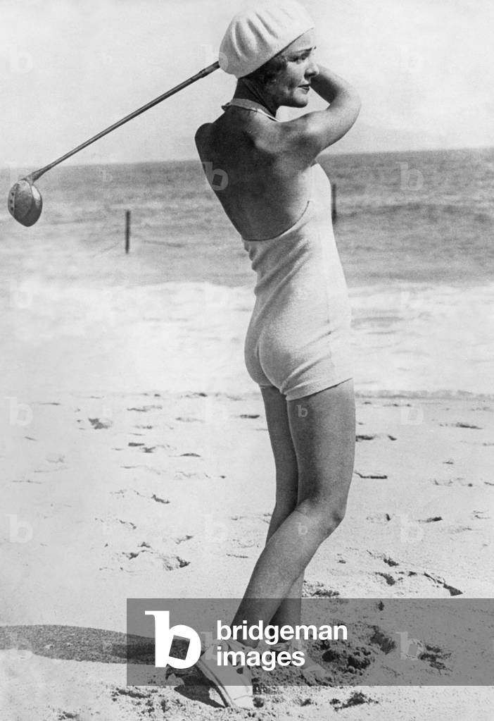 1930's Swimwear  (b/w photo)