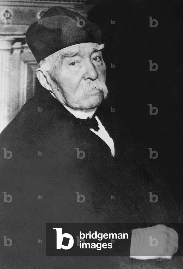 Georges Clemenceau (b/w photo)