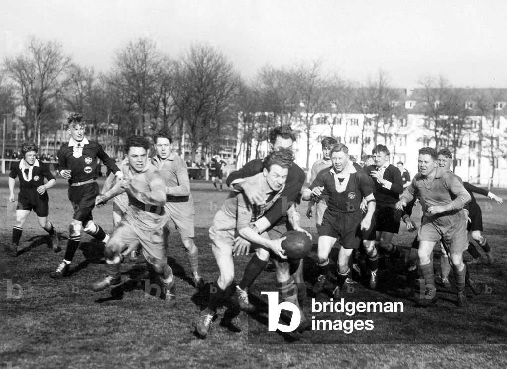 Brandenburg-Central German championship, 1930 (b/w photo)