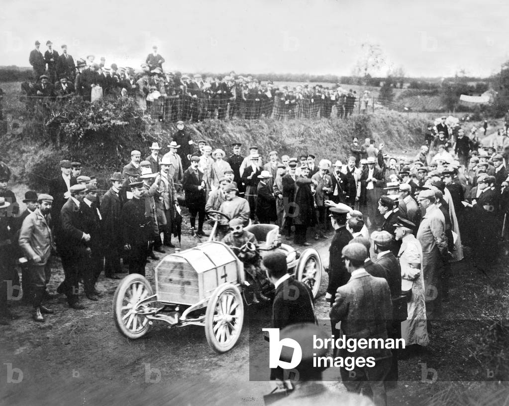 Gordon Bennett Race, 1903 (b/w photo)