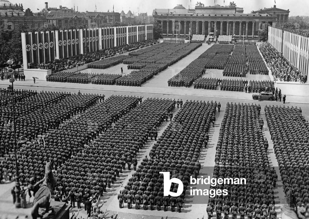 State ceremony for the Condor Legion in the Lustgarten (Pleasure Garden), Berlin, 1939