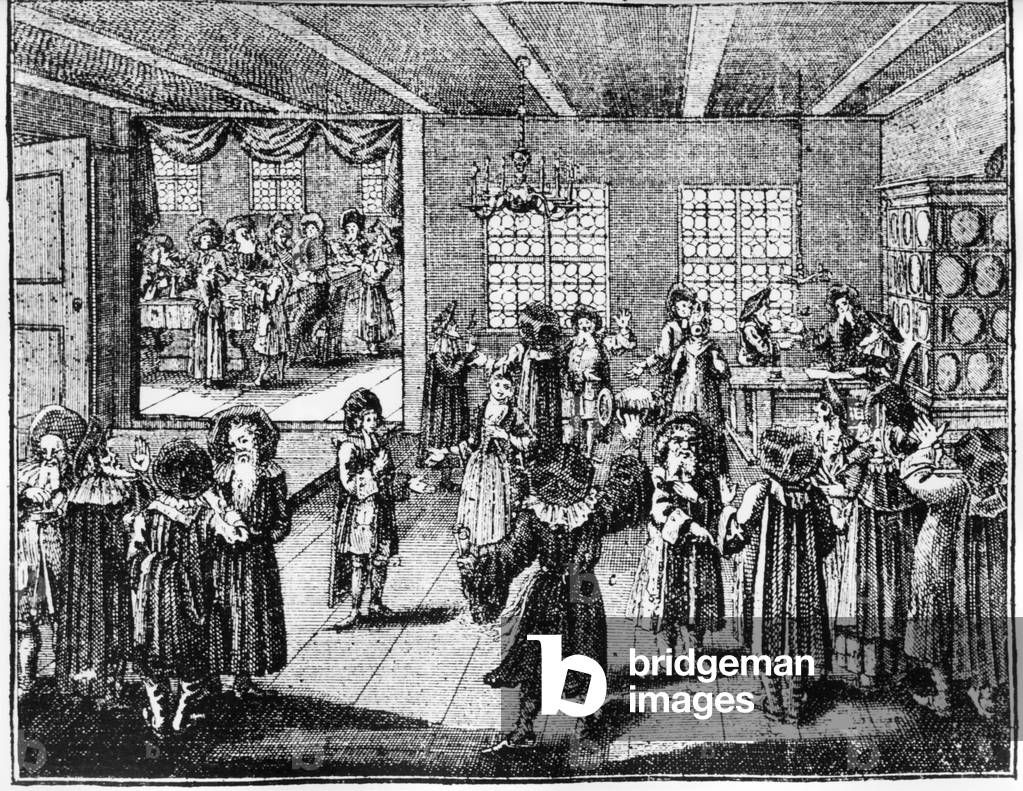 Jewish marriage ceremony, 1726