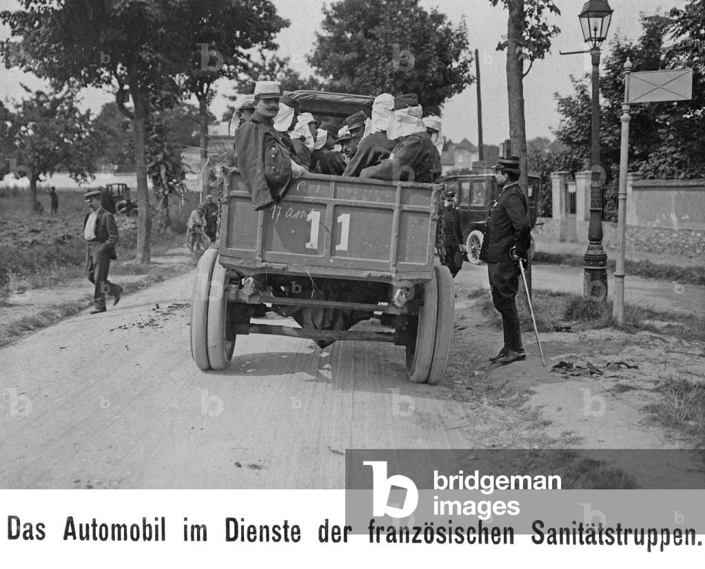 French medical corps, 1908