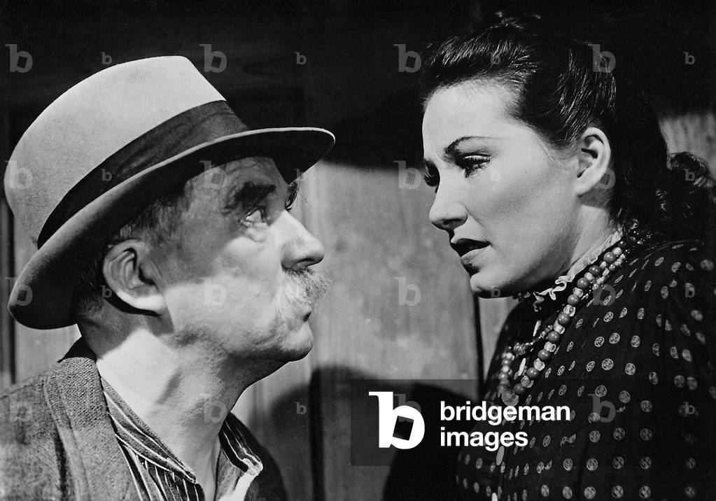 Nikolas Kolin and Brigitte Horney in 'Feinde', 1940 (b/w photo)