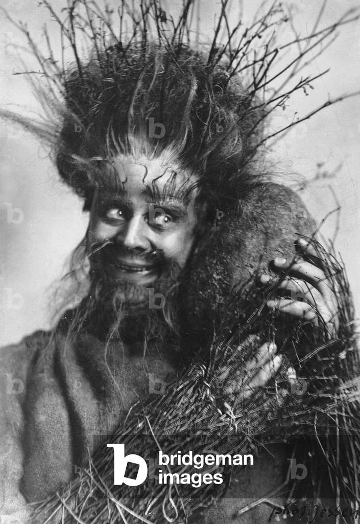 Theater piece 'The Dead Day' (b/w photo)