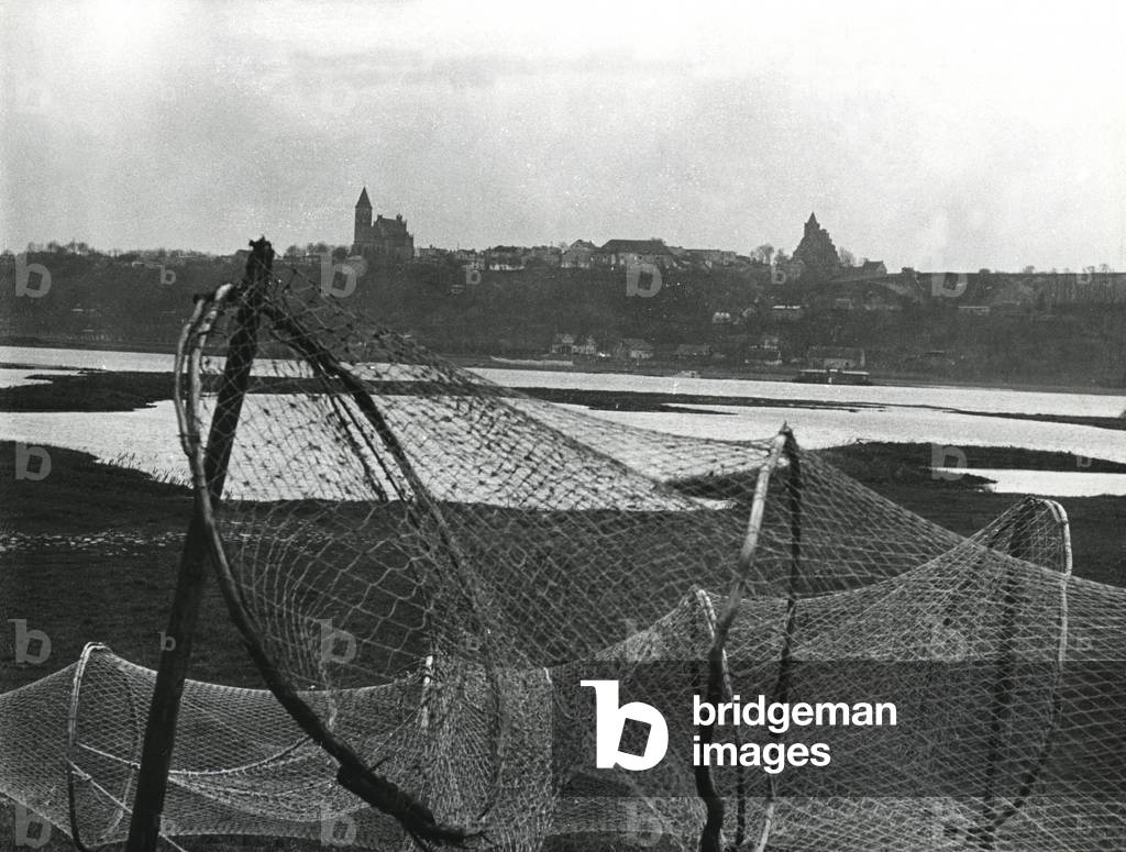 German-Polish border near Gross-Nebrau, 1939
