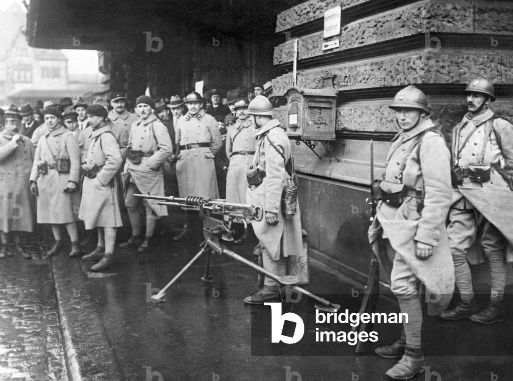 French occupation of Duesseldorf, 1921