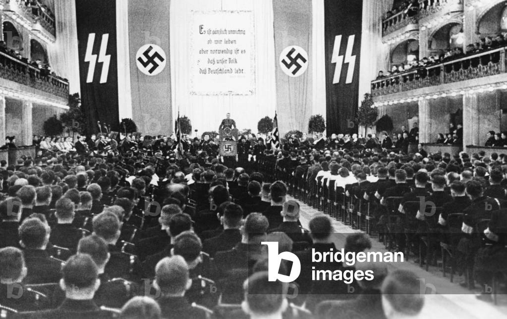 Muster of the SS in Prague, 1939