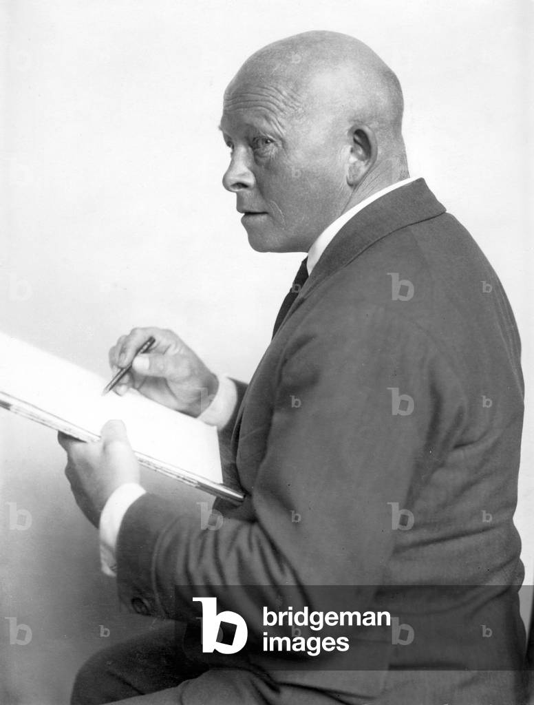 Olaf Gulbransson, 1931 (b/w photo)