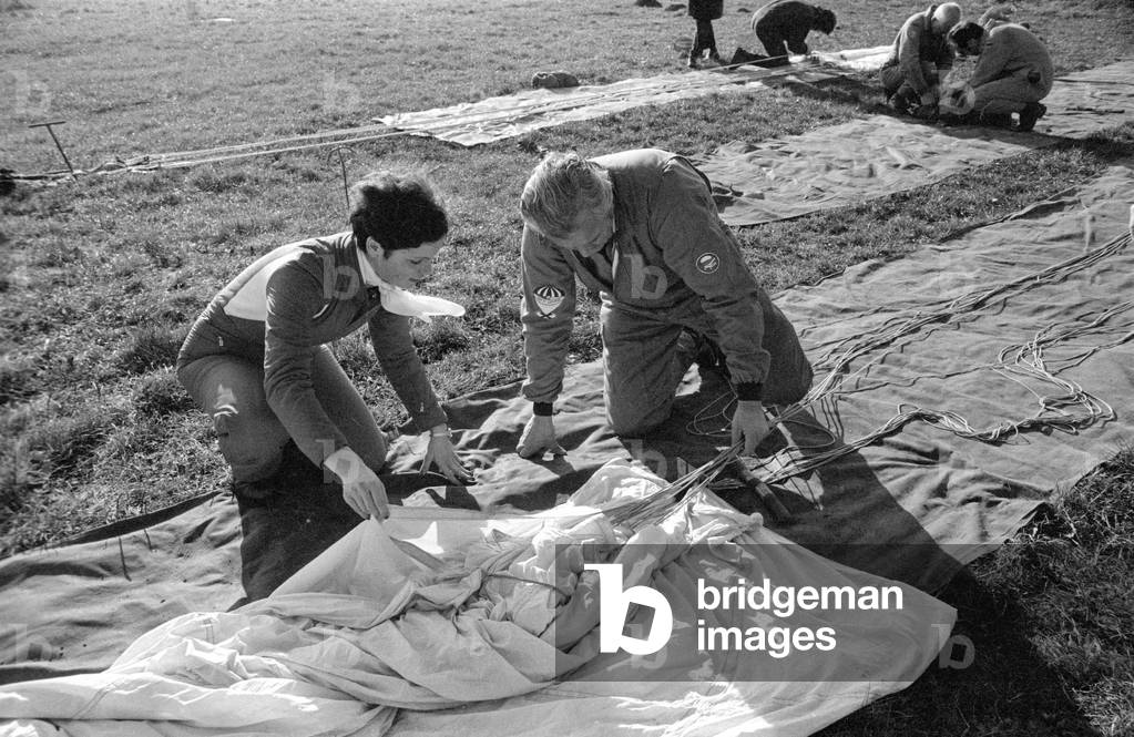Catharina Conti, 1974 (b/w photo)