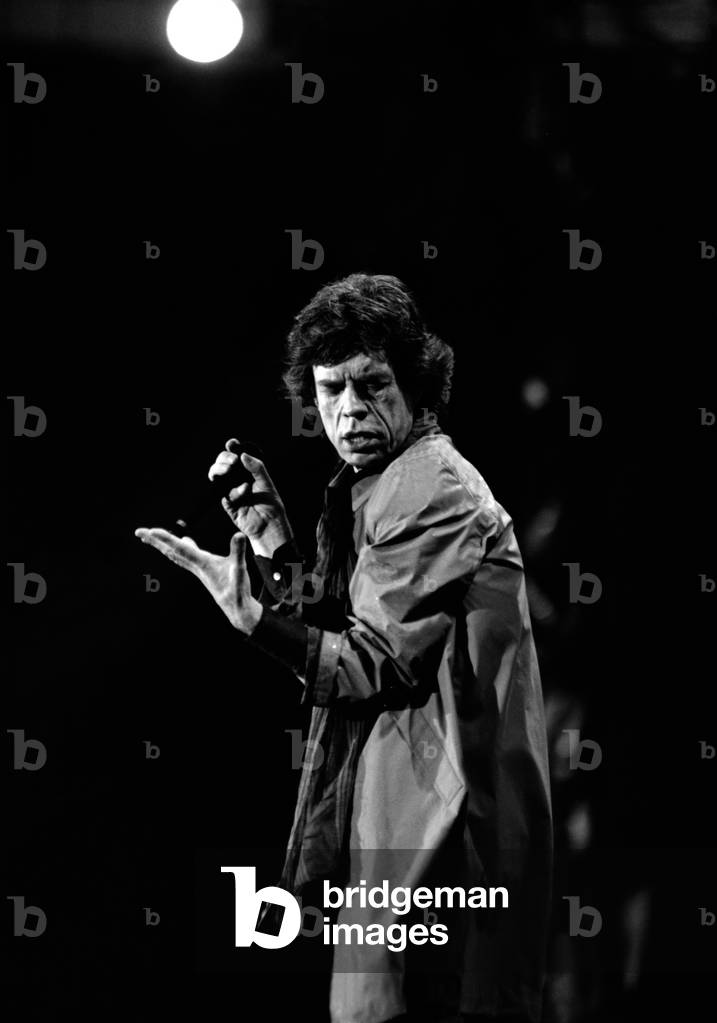 Mick Jagger, 1962 (b/w photo)