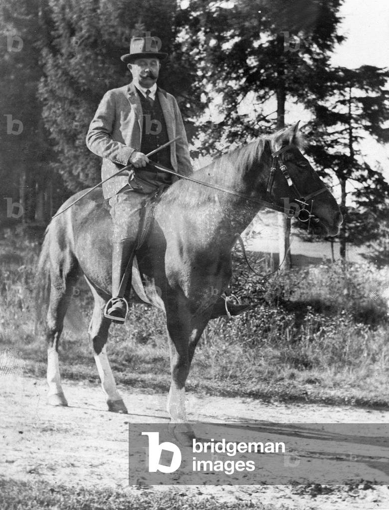 Archduke Franz Ferdinand, 1909 (b/w photo)
