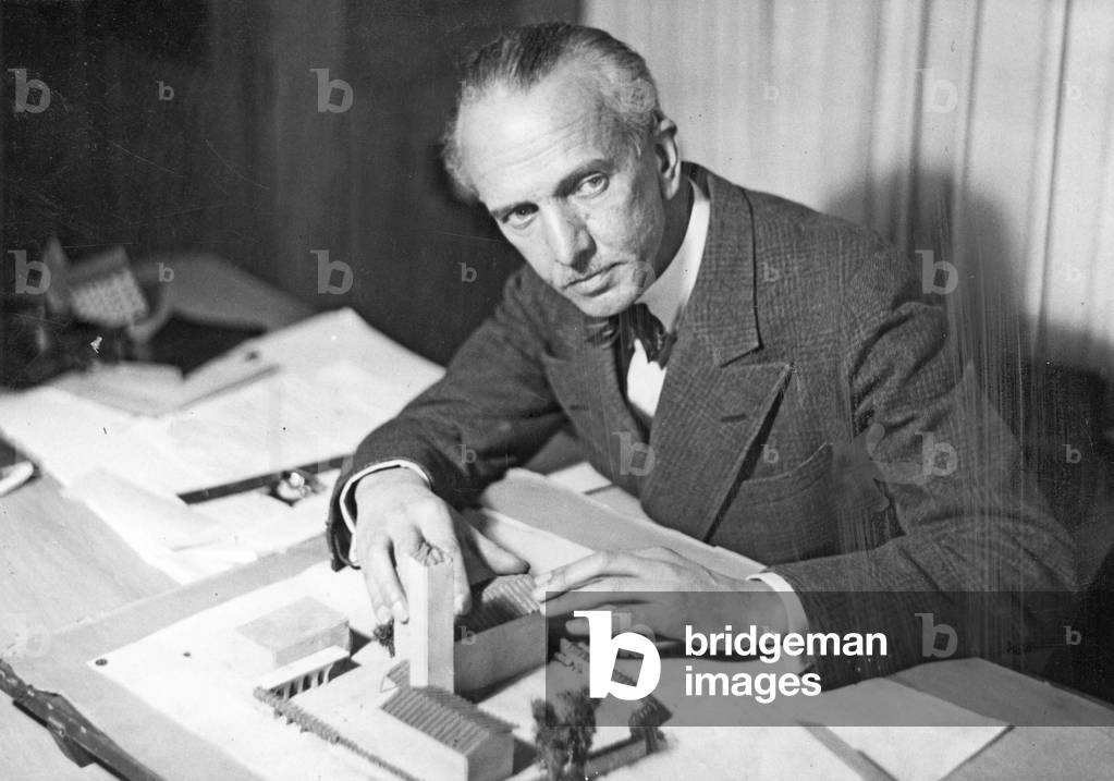 Otto Bartning (b/w photo)