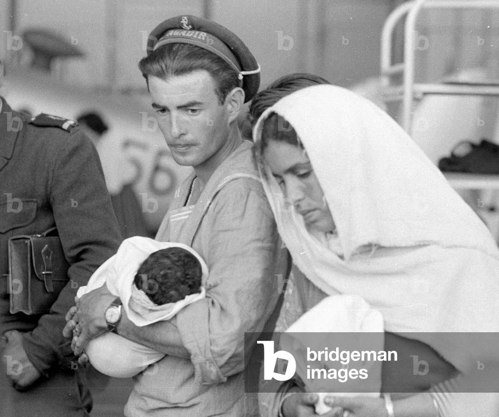 Earthquake in Agadir, 1960 (b/w photo)