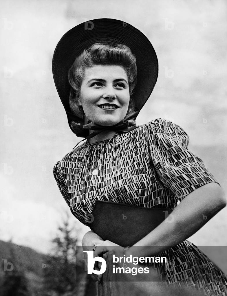Winnie Markus in 'Herz geht vor Anker', 1940 (b/w photo)