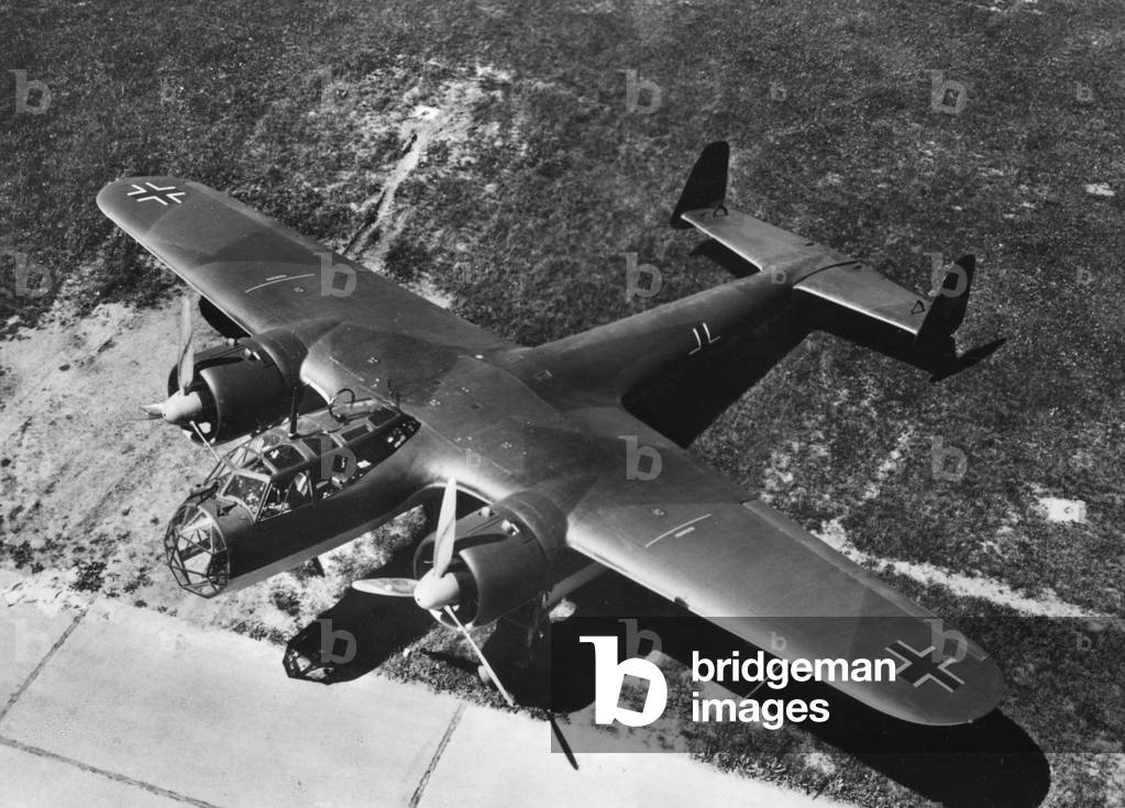 Dornier Do 17 fighter plane, 1938