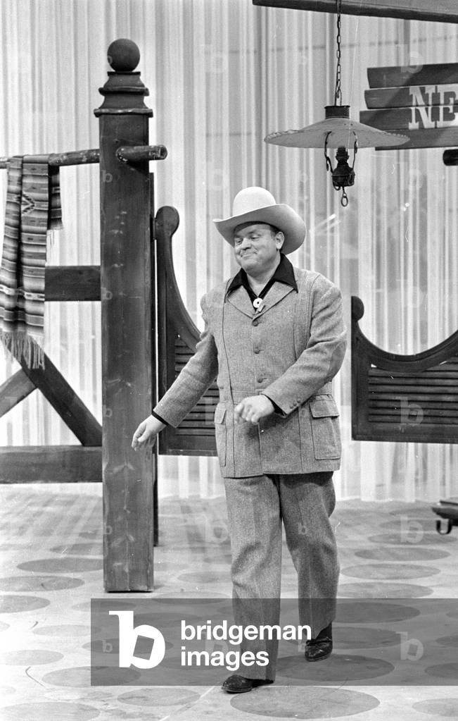 Dan Blocker, 1971 (b/w photo)