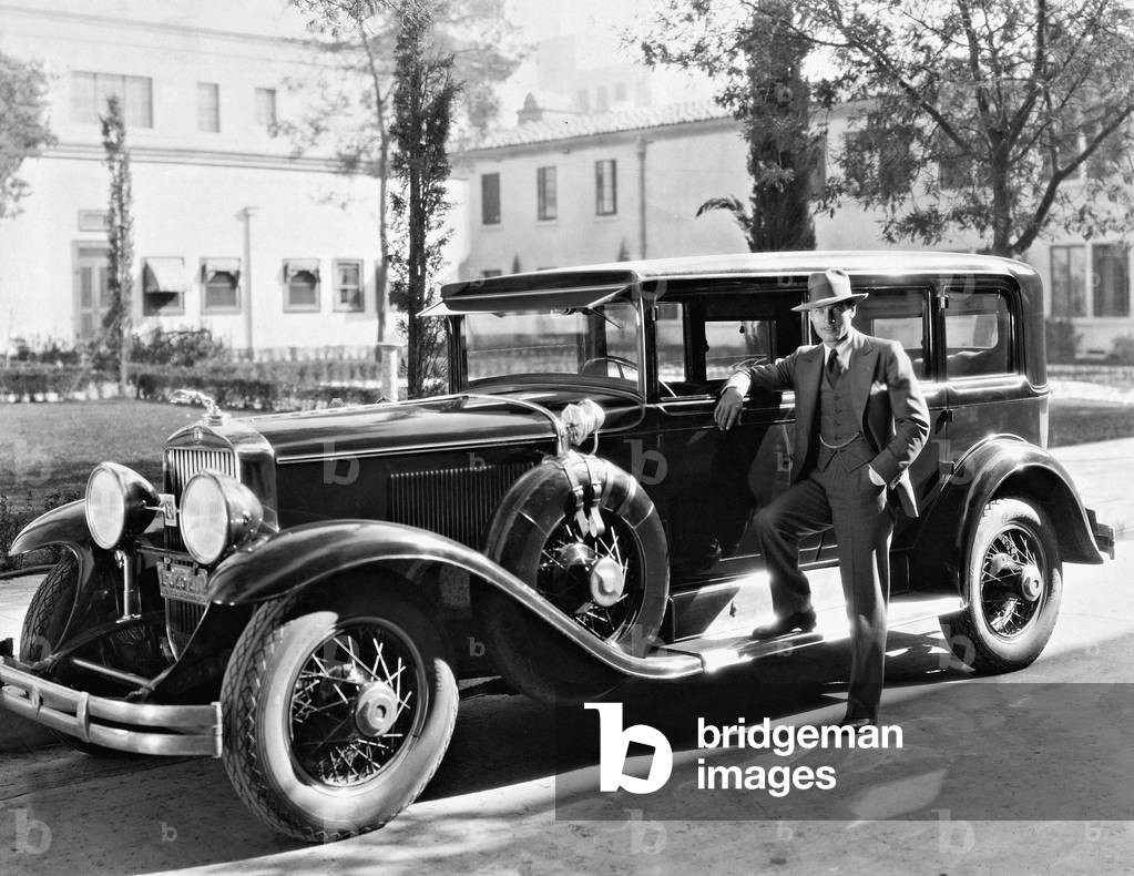 Cadillac Sedan (b/w photo)