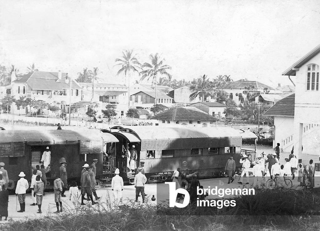 German East Africa (b/w photo)