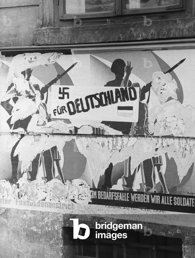 Advertisement poster in As, 1938