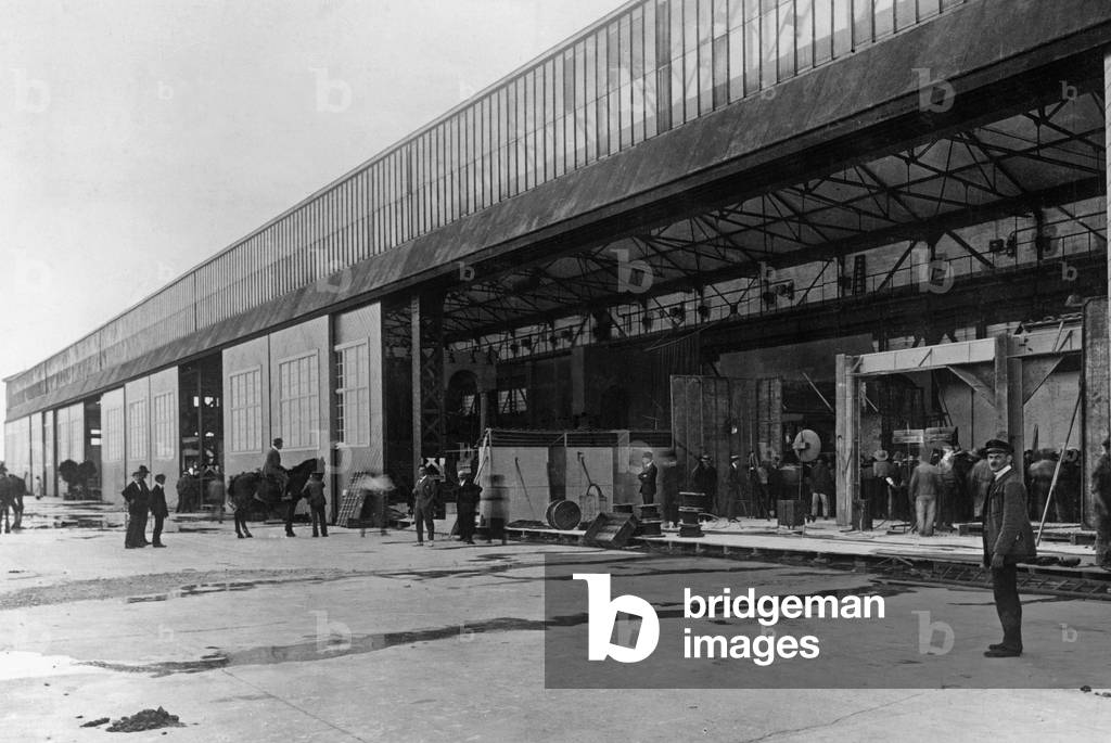The Jofa film studio in Johannisthal, 1920