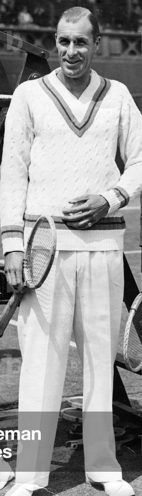 Bill Tilden and Christian Boussus, 1920