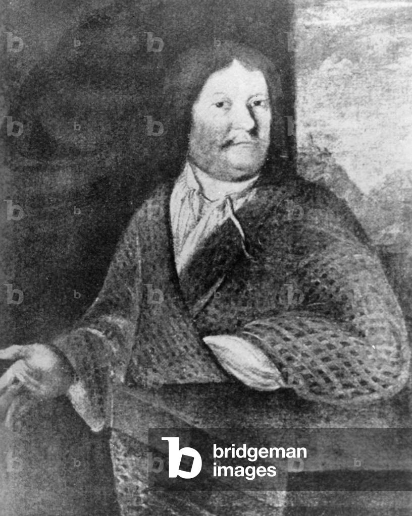 Johann Ambrosius Bach (b/w photo)